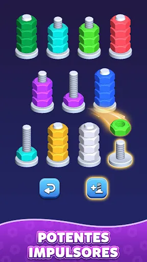 Clasificación de Tuercas | juego | XWorld