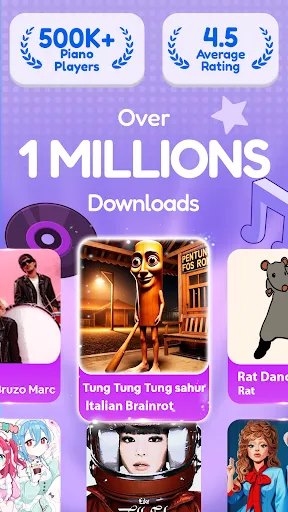 Piano Secret Tiles: Music Game | Permainan | XWorld