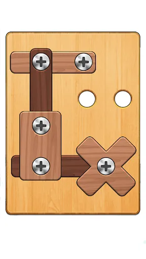 Wood Puzzle Nuts & Bolts | juego | XWorld