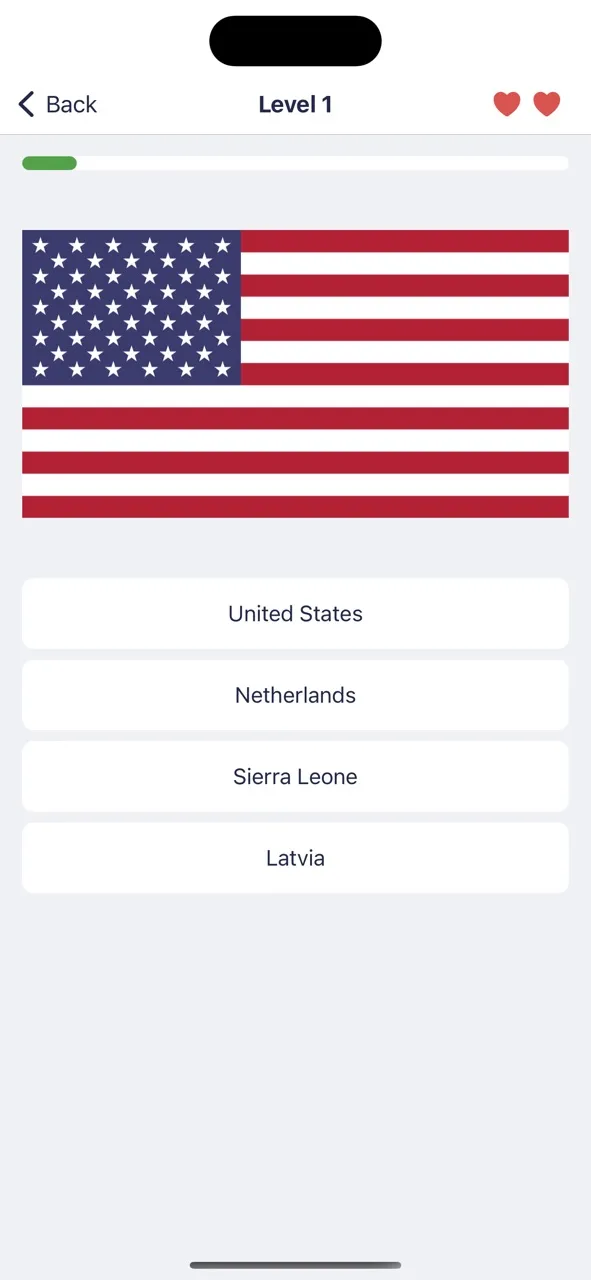 Flag Quiz: Guess Country State | Permainan | XWorld