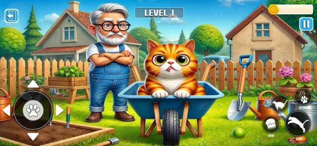 Angry Grandpa Vs Naught Paws | Permainan | XWorld