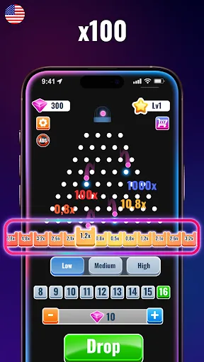 Drop Space - Drop Balls x1000 | Games | XWorld