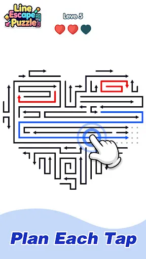 Line Escape Puzzle | Permainan | XWorld Line Escape Puzzle | Permainan | XWorld
