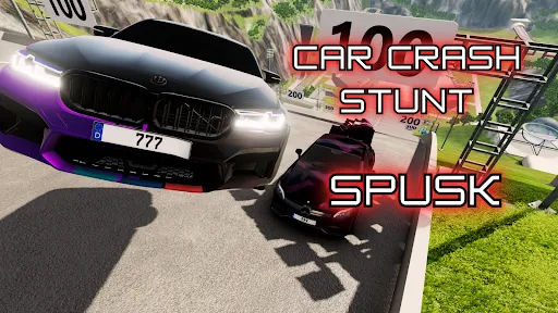 Car Crash Stunt ramp: Spusk 3D | Permainan | XWorld