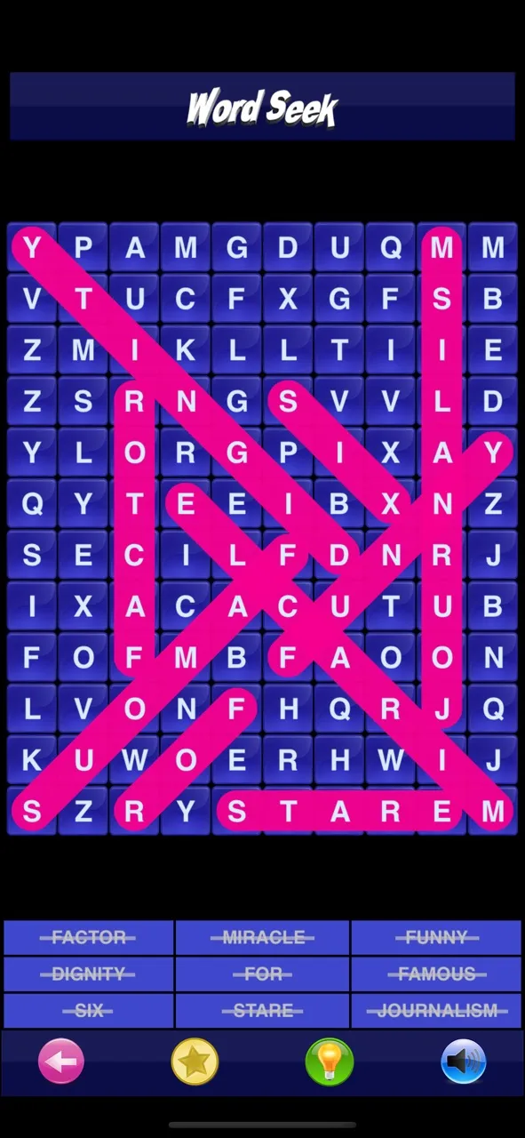 Word Seek English Infinite | Games | XWorld