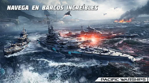 Pacific Warships: Naval PvP | juego | XWorld