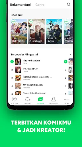 LINE WEBTOON - Temukan Kisahmu | Permainan | XWorld