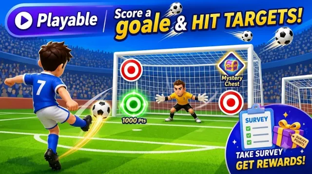 Playable | Score a goale | Permainan | XWorld