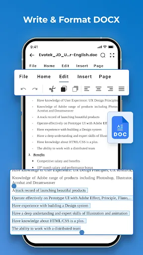 PDF Reader: All Docs Editor | 游戏 | XWorld