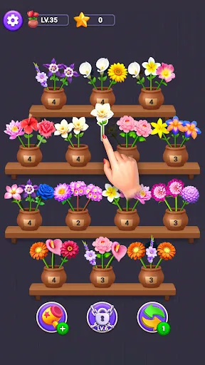 Flower Merge: Цветы Сортировка | Игры | XWorld