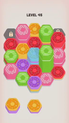 Donut Stack Sort | เกม | XWorld