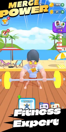 Gym Train Hero: Merge Power | Games | XWorld