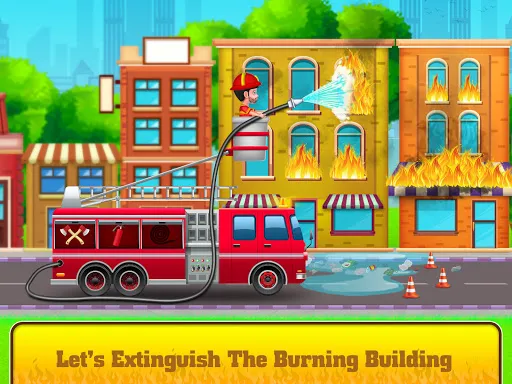 Firefighter Rescue Fire Truck | Games | XWorld