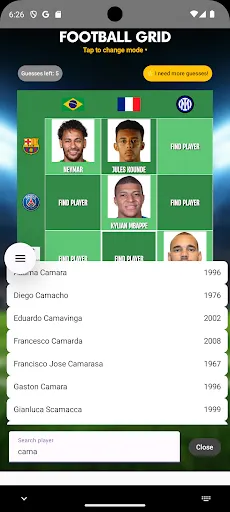 Football Grid | Games | XWorld