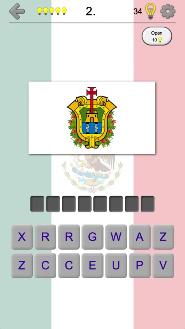 Mexican States - Mexico Quiz | Games | XWorld