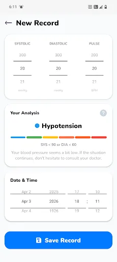 Blood Sugar & BP Tracker | Permainan | XWorld