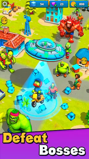 Aliens vs Zombies: Invasi | 游戏 | XWorld