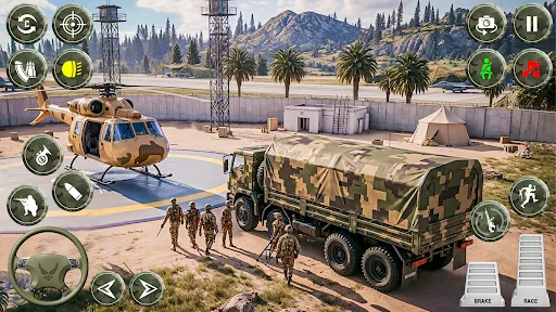 US Military Truck Cargo Game | Игры | XWorld