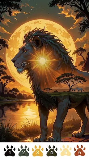 Дикая Природа-Рисуй по Цифрам | Игры | XWorld