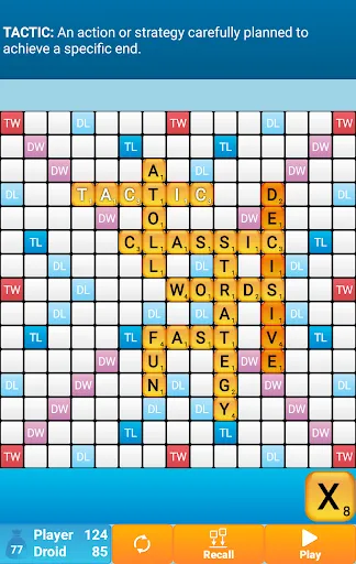 Classic Words Solo | Games | XWorld