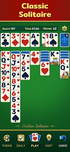 Golden Solitaire Classic Game | Игры | XWorld