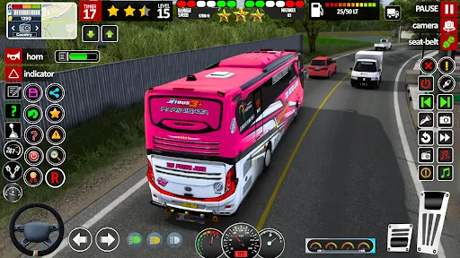 sim mengemudi bus game bus 3d | Permainan | XWorld