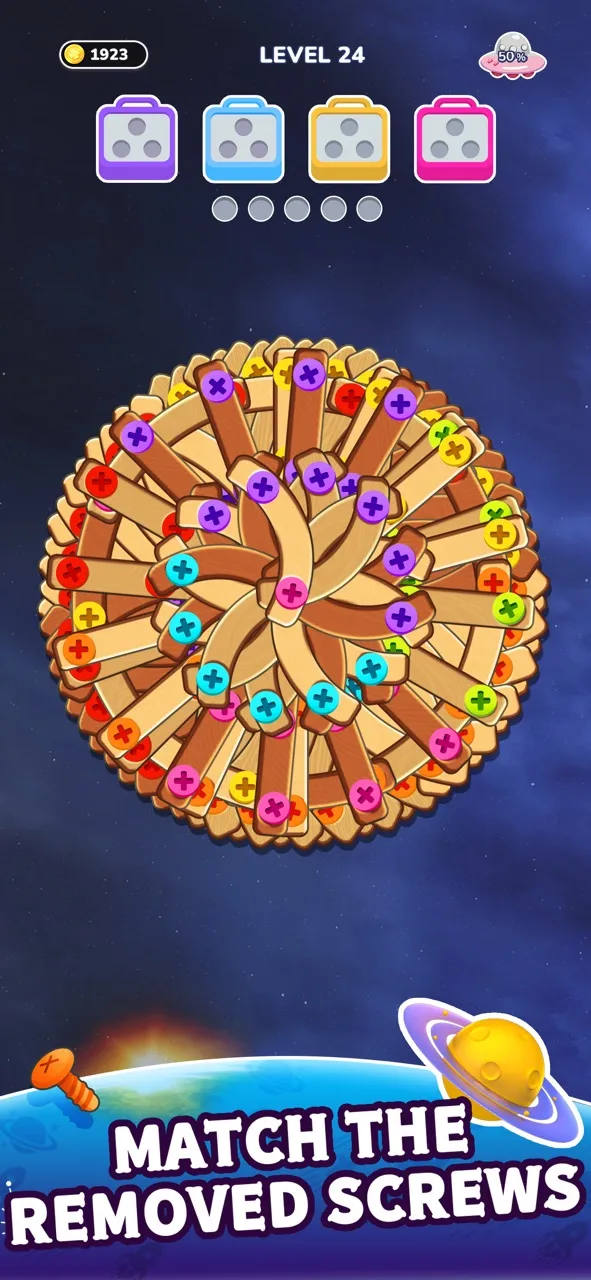 Vít Master：Color Nuts Puzzle | Games | XWorld