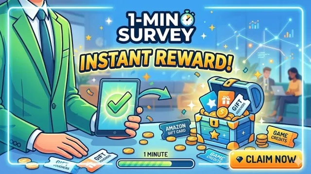 1-Min Survey, Instant Reward | Permainan | XWorld