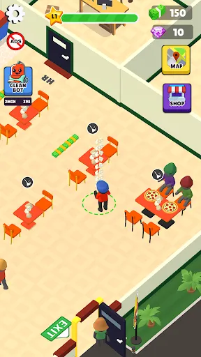 Idle Pizza Shop Tycoon Game | 游戏 | XWorld