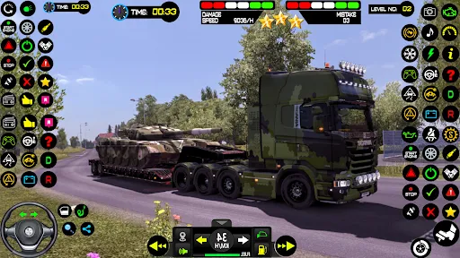 Game truk tentara offroad 3d | Permainan | XWorld