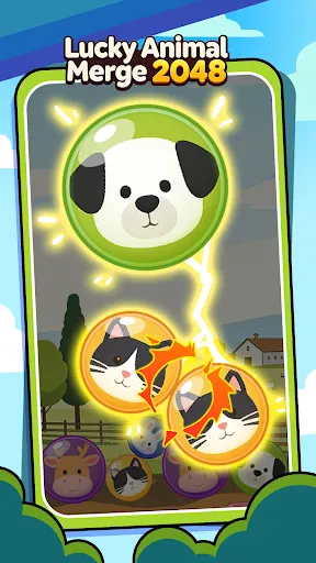 Lucky Animal Merge 2048 | Permainan | XWorld