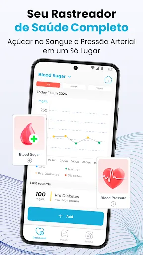 Blood Sugar & Pressure Tracker | Jogos | XWorld