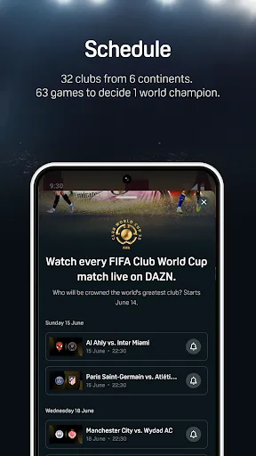 DAZN - Watch Live Sports | Permainan | XWorld