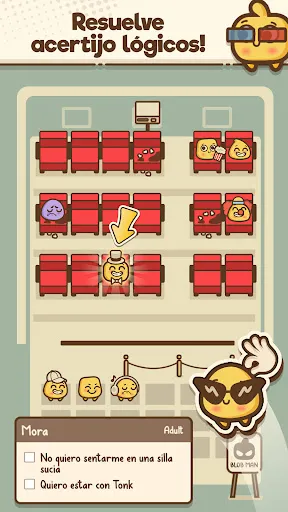 Where's My Seat?・Logic Puzzles | juego | XWorld Where's My Seat?・Logic Puzzles | juego | XWorld
