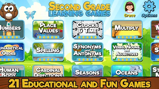 Second Grade Learning Games | Permainan | XWorld