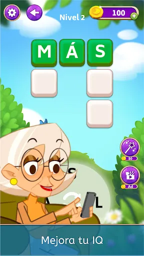 Juego de Palabras Senior | juego | XWorld