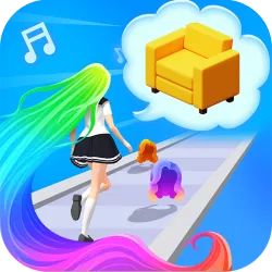 XWorld | Dancing Hair - Music Race 3D