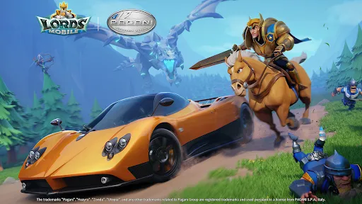 Lords Mobile: ¡Pagani GO! | juego | XWorld