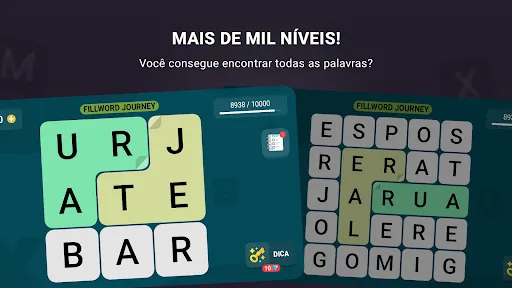 Palavras Conectadas: Fillwords | Jogos | XWorld