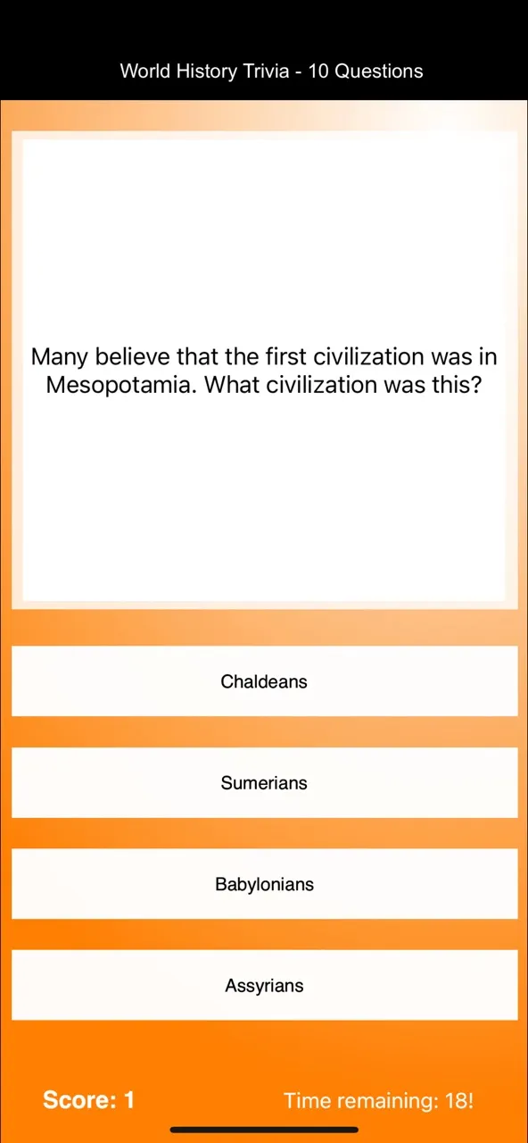 World History Trivia Ultimate | Permainan | XWorld