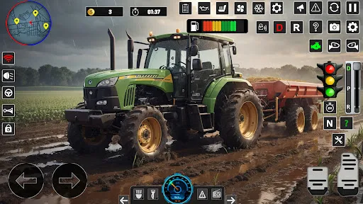 เกมขับรถแทรกเตอร์และทำฟาร์ม | 游戏 | XWorld