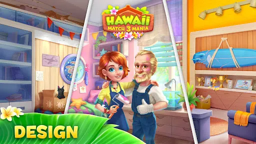 Hawaii Match-3 Mania: Design | เกม | XWorld