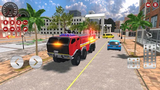 Fire Truck Simulator 2025 | 游戏 | XWorld