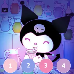 XWorld | Kuromi Coloring By Number