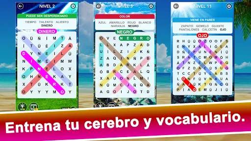 Búsqueda de palabras | juego | XWorld