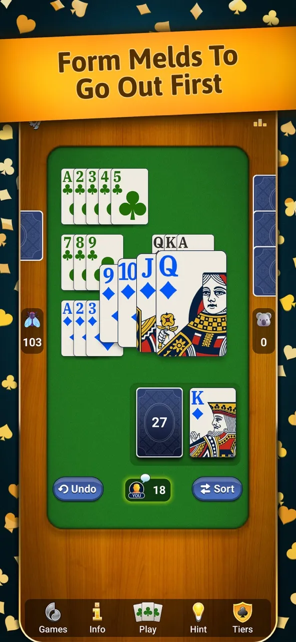 Rummy - Classic Card Game | 游戏 | XWorld