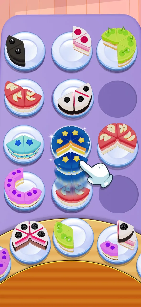 Cake Sort - Xếp bánh sắc màu | Games | XWorld