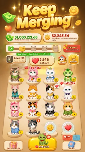 Meow Cat Merge | Permainan | XWorld Meow Cat Merge | Permainan | XWorld