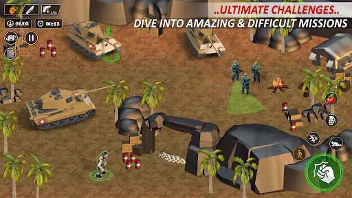 perang bertahan hidup komando | Permainan | XWorld