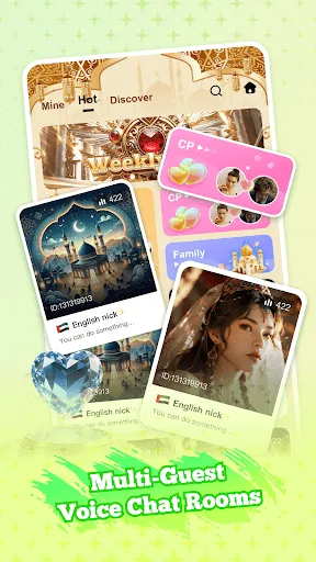 Panda - voice chat room | Games | XWorld